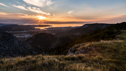 Sunrise from the hills