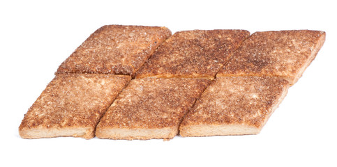 Rhombus shape cookies