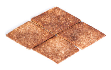 Rhombus shape cookies