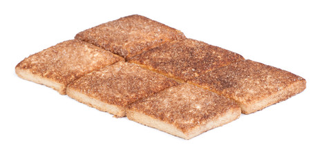 Rhombus shape cookies