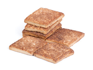 Rhombus shape cookies