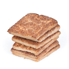 Rhombus shape cookies