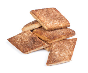 Rhombus shape cookies