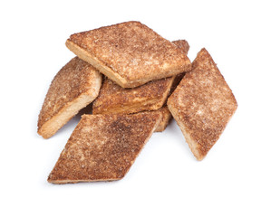 Rhombus shape cookies