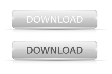 White button DOWNLOAD. Active and normal