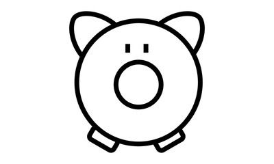 Pictogram - Piggy Bank, Piggybank, Pig, Save money, Savings, Savings box - Object, Icon, Symbol