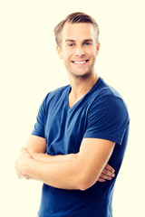 Obraz premium Cheerful young man