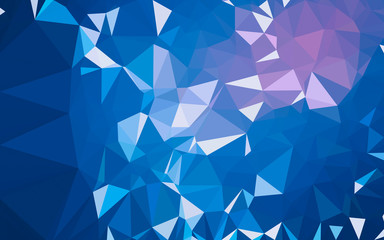 Abstract low poly background, geometry triangle