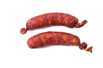 sausages isolated