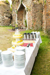 Fototapeta premium wedding cake