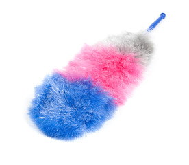 Soft colorful duster