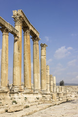 Ancient Roman city of Gerasa modern Jerash, Jordan