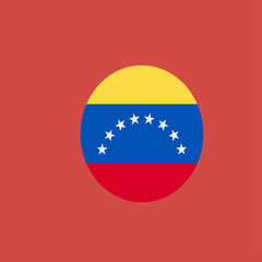 Venezuela Flag icon. flat design
