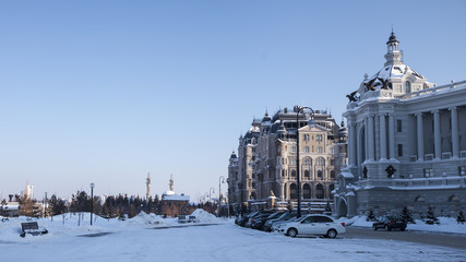 Fototapeta na wymiar Palace of Farmers in Kazan