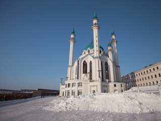 Fototapeta na wymiar Kul Sharif Mosque, Kazan, Russia