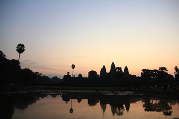 Obraz premium Angkor Wat at Sunrise, Cambodia