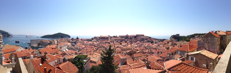 Obraz premium Dubrovnik from above