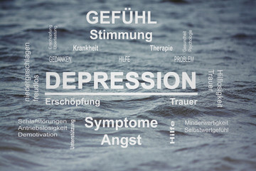 Krankheit Depression Grafik