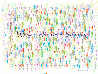Women who were swinging