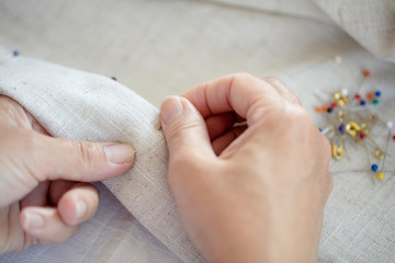 Handcraft in process