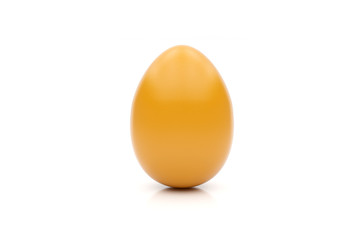 Osterei orange matt
