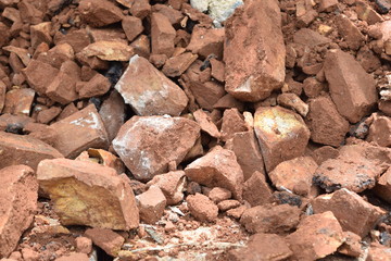 Rocks on the ground