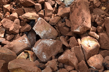 Rocks on the ground