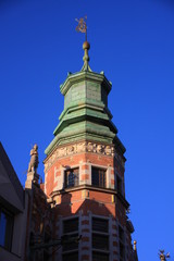 Fototapeta na wymiar une tour du Grand Arsenal de Gdansk