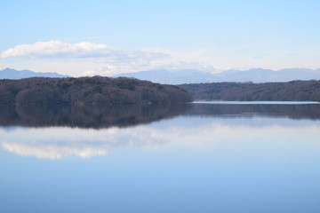 Obraz na płótnie Canvas Blue lake