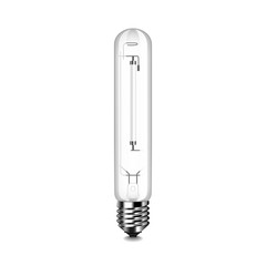 Sodium light bulb isolated on white vector