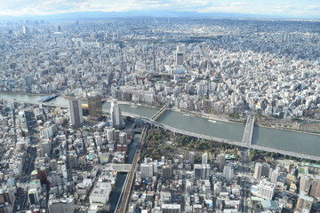Fototapeta premium City skyline Tokyo