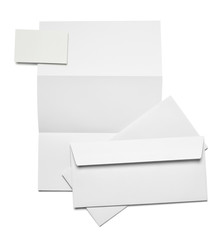 envelope letter card paper template business