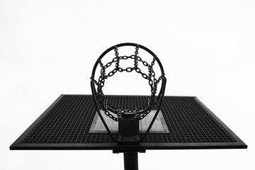 Blask basket on white background © Alicja