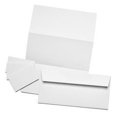 envelope letter card paper template business