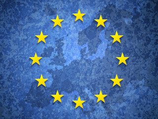 European Union flag grange