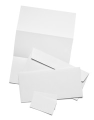 envelope letter card paper template business