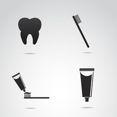 Dental vector icon.