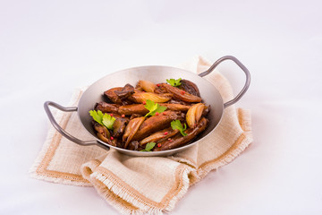 Roasted King Oyster Mushrooms