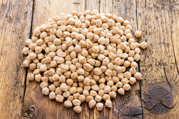 Organic chickpeas