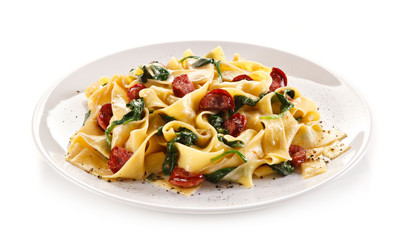 Pasta and vegetables 