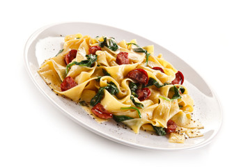 Pasta and vegetables 