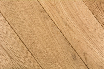 Oak hardwood flooring .