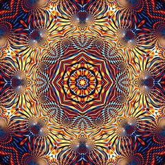 Abstract round pattern