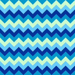 Chevron pattern seamless vector arrows geometric design colorful aqua light dark naval blue nautical