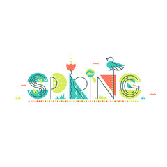 Spring flat and geometry design concept