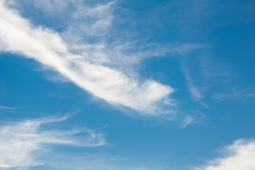 white fluffy clouds