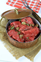 morceaux de boeuf