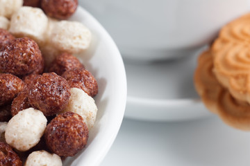 Sweet delicious breakfast