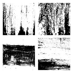 Grunge Black and White Distress Texture