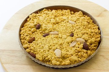 Original Sbrisolona cake from Mantova Italy